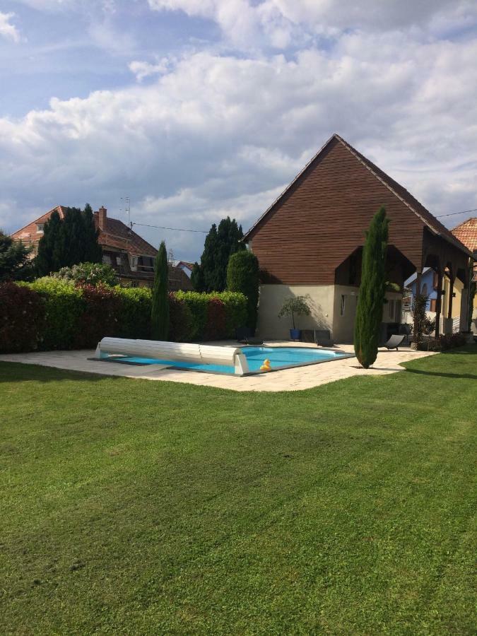 Alsace Maison 5P Piscine Europapark Rulantica Villa Marckolsheim Eksteriør bilde